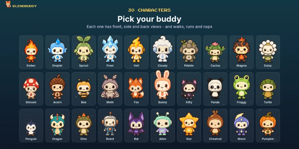 BlendBuddy – Your Pixel Companion for Blender