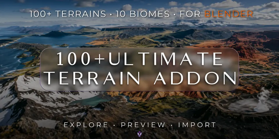 Ultimate Terrain Addon – 100+ Extreme Terrains